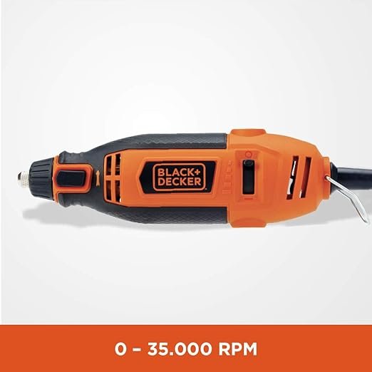 Black Decker Kit Micro Retifica, com 113 Acessórios, Modelo ‎RT18KA 110/220wts