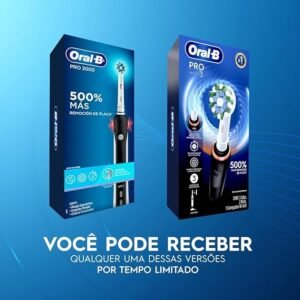 Escova Elétrica Recarregável Oral-B Pro 2000 Sensi Ultrafino