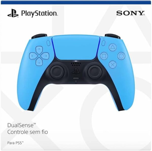 Controle sem fio PlayStation DualSense – Starlight Blue