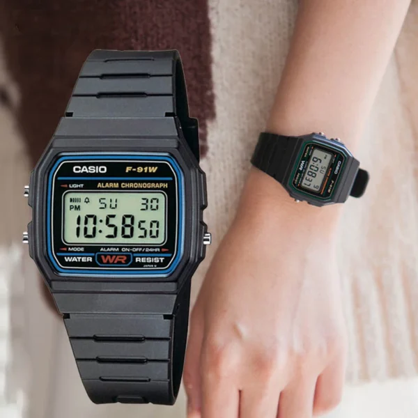 Relógio Esportivo Digital Casio Classic Resina-Preto