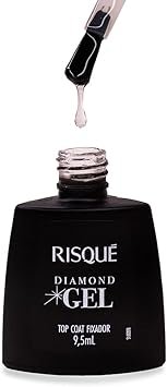 Risqué Top Coat Fixador Diamond Gel Cremoso